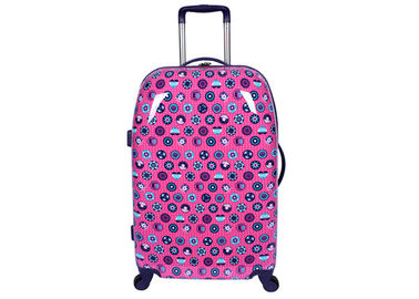 Strong PC trolley case hand luggage case with 360 degree aircraft wheels and TSA lock