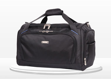 Travel large black duffle bag for men OEM / ODM Passed EN71 , RoHS