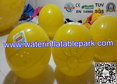 Full Color Children Inflatable Water Ball For Swimming Pool , Water Running Ball