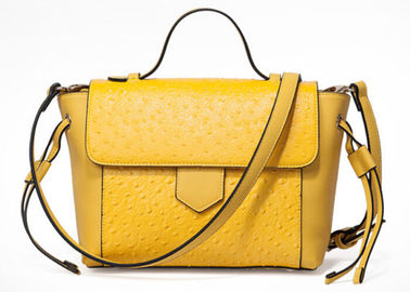 Ostrich pattern Fashion Ladies Handbags catfish drawstring bag , large leather handbags