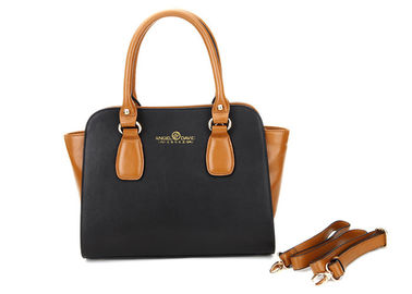 Fashion Ladies Leather Handbags / Womens Tote Bags with pocket