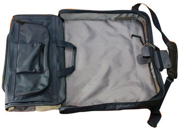 Dark Blueoxford Shouder Reusable Carrier Bags For Men's Suit Garment