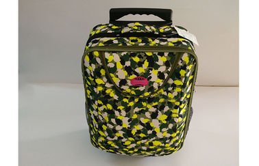 Customized Camouflage Small Hand Luggage Suitcases with Double Roller Design