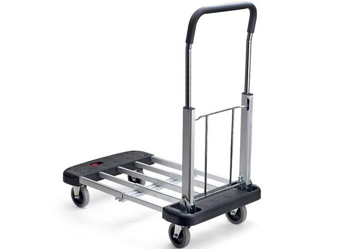 Low Noise Pu Wheels Portable Folding Ping Cart Can Bearing China Low Noise Pu Wheels Portable Folding Ping Cart Can Bearing 150 Kg Supplier