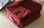 Inner Net Pocket Red Large Size Travel Organizer Bag for Shoe / Clothing Storage