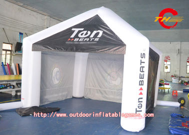 OEM Outdoor PVC And TPU Big Camping Inflatable Tent For Travelling