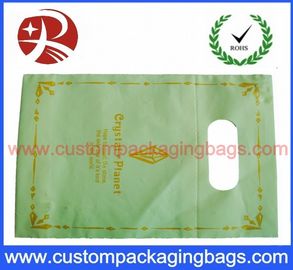 Custom Printed Die Cut Handle Plastic Bags Portable For Shopping