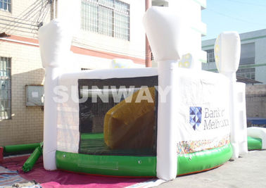 Huge Children Commercial Twister Inflatable Square / Jousting Arena With CE