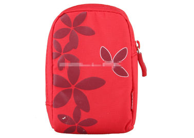 OEM Red Colourful Printing Nylon, EVA foam Pouch for camera, Ipad laptop computer