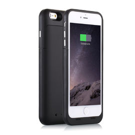 Protective Black  Iphone 6 Plus Charging Case Lithium-polymer battery 6800 mAh