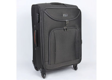 Rotatable wheels EVA trolley luggage set lightweight with elastic straps , plastic buckles inside