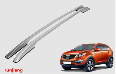 Custom Car Roof Racks for Sportage 2010 Sticking Type Aluminium Pole Luggage Rack