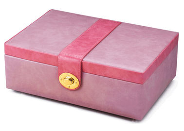 Personalized high end jewelry boxes for women , watch box with drawer