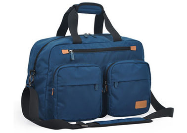 Lightweight Sports padded duffle bags , large duffle bags for travel dark blue or purple color