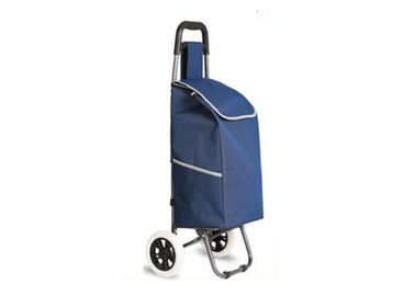 Durable foldable Portable shopping trolley bag on wheels for promotion