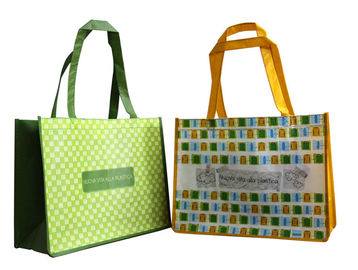 Portable PP Woven Shopping Bags Small Fresh
