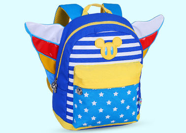 Ultra light weight colorful Children School Bags preschool backpacks with two way zipper