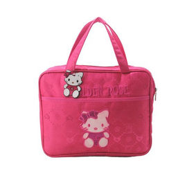 Rose Ladies Computer Bags Small Laptop Briefcase with Carton Design