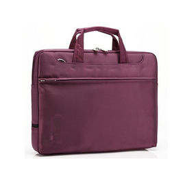 Fashionable Womens Oxford Briefcase 16 inch Laptop Bag Purple