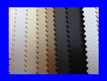 Waterproof 0.8mm Thickness Synthetic PVC Leather Upholstery Fabric For Sofa