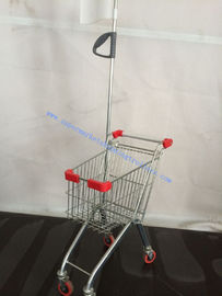 Hypermarket Metal Kids Shopping Trolley Funny Colorful with Flag