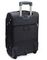 Trolley Rolling Carryon Luggage Black Fabric Business Travel Luggage Bags  