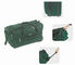 Portable green 1680D Polyester Trolley Sports Bags travel suitcase for men / women
