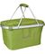 Insulated Foldable Picnic Shopping Basket Bag with cover 45 * 27 * 24cm
