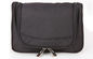 Black Inner Plastic Hook Polyester Surface Personal Organizer Toiletry Bag