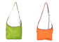Green Lightweight Waterproof Portable Shopping Bag Cordura Messenger Bag