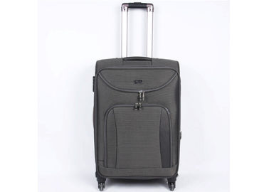 Rotatable wheels EVA trolley luggage set lightweight with elastic straps , plastic buckles inside