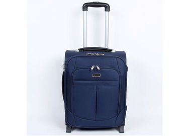 Business 20 24 28 inch suitcase trolleys with customizable cambridge metal plate logo