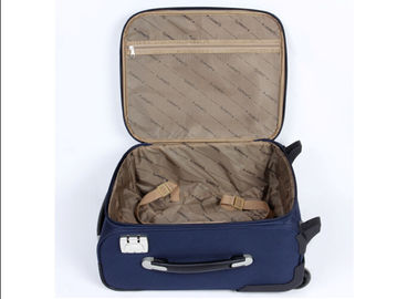 Business 20 24 28 inch suitcase trolleys with customizable cambridge metal plate logo