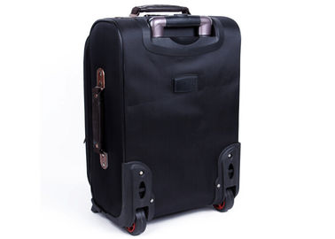 Fashion EVA Trolley Case / lightweight wheeled luggage 3 piece black suitcase set