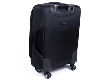 Polyester material EVA trolley case lightweight suitcases on wheels and expandable zipper