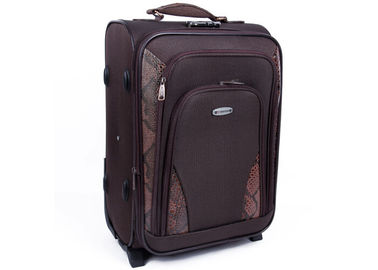 Combination lock EVA trolley case / suitcase with wheels and handle ,  snakeskin pattern
