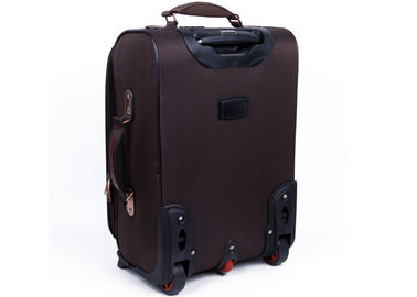 Combination lock EVA trolley case / suitcase with wheels and handle ,  snakeskin pattern