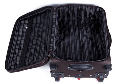 Combination lock EVA trolley case / suitcase with wheels and handle ,  snakeskin pattern