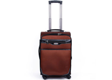 Nylon and PU leather large suitcase on wheels trolley case luggage for travel , Sports