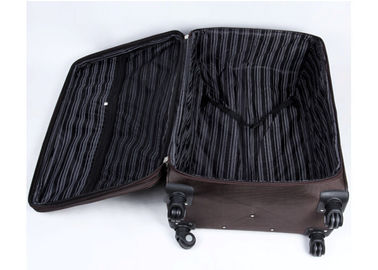 Full 210D lining EVA trolley case travel luggage set with handle on top and side