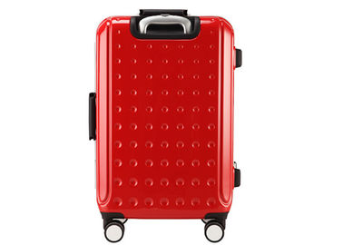 Portable ABS luggage set with 150D nylon interior lining four wheel luggage sets