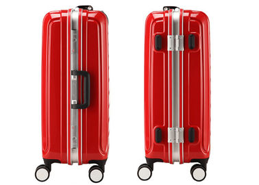 Portable ABS luggage set with 150D nylon interior lining four wheel luggage sets