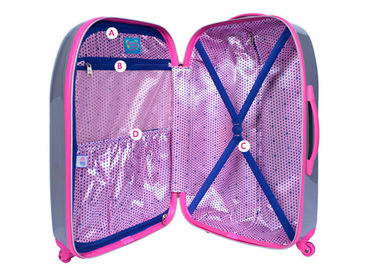 Printing 20 24 inch carry on luggage set with 150D lining Polycarbonate luggage