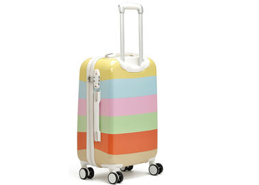Ultra lightweight PC Luggage set four wheel suitcase for girls and children