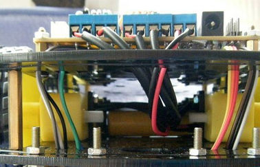 L293D 4wd Drive Robot Smart Car Chassis , Remote Control Car Parts