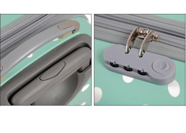 18 22 26 Inch Fully Lined ABS,  PC trolley case with interior 210T fabric compartments