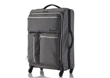 Water proof nylon fabric Lightweight Travel Luggage trolley 4 wheeled suitcases