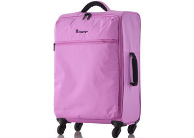Aluminum trolley Lightweight travel luggage with 190T full lining girly suitcases