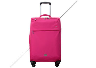 Ultra lightweight travel luggage pink color , cute luggage sets for women 20 24 28 inch