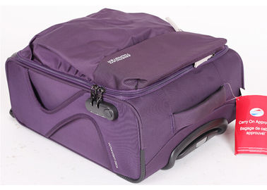 Custom made  20 carry on luggage with wheels super lightweight travel suitcase